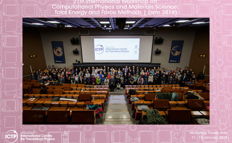 21st International Workshop on Computational Physics and Materials Science: Total Energy and Force Methods